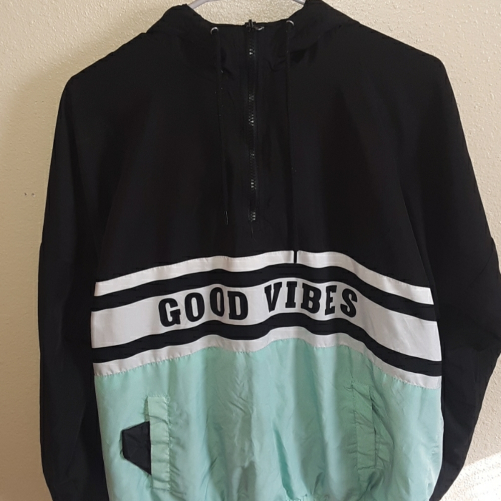 Good Vibes Windbreaker